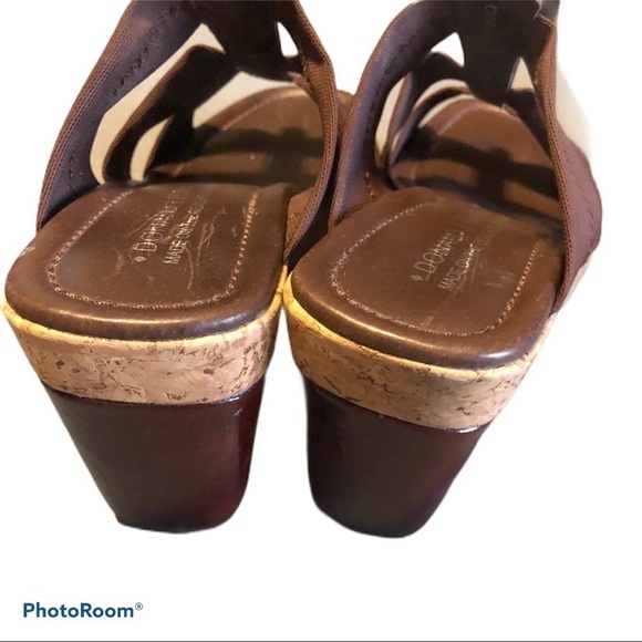 Donald J PLINER brown strap sandals. - Picture 3 of 8